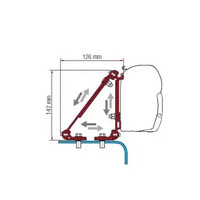 Fiamma Awn &quot;MULTI&quot; Install Bracket (1KIT). 98655-011