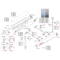 Fiamma F65 Awn Fixing Kit for Mercedes Sprinter. 98655-889