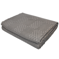 Coast Premium Multi-Purpose Floor Mat Grey 250cm x 300cm C/W Carry Bag.