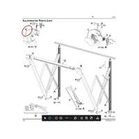 Carefree Altitude Parts (10.) - White Idler Arm Cover Kit. R001961-005