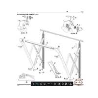 Carefree Altitude Parts (16.) - White Lower Wire Cover. 017719-005