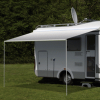 Carefree Freedom 2.5m Silver Fade 12v Box Awning. 35101LK25TM