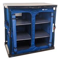 Coast Blue Collapsible Camp Cupboard - 30KG Rated