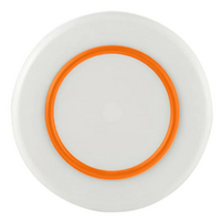 Palm Sorona Large Plate w/ Orange Nonslip Base 25cm Dishwasher &amp; Microwave Safe. pm962