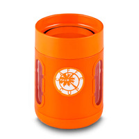 Palm Caffe Cup Med Orange Dishwasher &amp; Microwave Safe w/ Nonslip Base 300ml. pm261