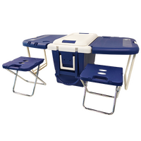 Coast Camp n Cooler - Multi-Functional 30L Camp Cooler Box Set