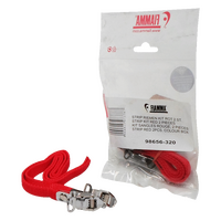 Fiamma Carry Bike 2pce Red Std Strip Kit. 98656-320