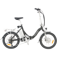 Etourer F2 Folding E-Bike Step-Through Model - Mattline Black.TDN13Z