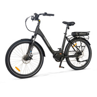 Etourer M-Series SX1 Mid-Drive 80Nm Step Through Cruiser Bike - Matt Black