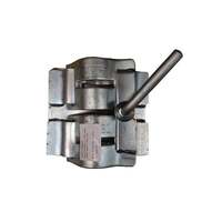 Heavy Duty Weld on Jockey Wheel Double Clamp T/S 48mm Tube.