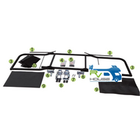 Stone Shield Mud Flap Bars 2pcs #1 T/S Both Caravan &amp; Camper.