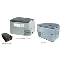 Waeco CDF35 Pack (31L Fridge, Bag, Adaptor). CDF35-Pack