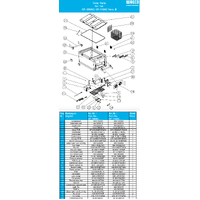 Waeco Top Shelf for CR110. 40-092-05AB