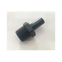 JG Plastic 12mm x 1/2&quot; BSPT Straight Male Stem Adaptor. PM051204E