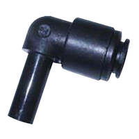 JG Plastic Stem Elbow 12mm Connector. PM221212E