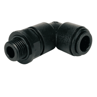 JG 12mm Plastic Swivel Elbow Male 1/2&quot; BSPT. PM091204E