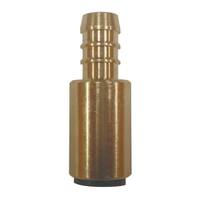 JG 12mm 1/2&quot; Tube to Hose Brass (Silver in Colour). NC990