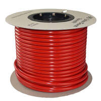 JG Red 12mm x 100m Roll of Tubing Sold Per Roll. PE12100R / PE-1209-100M-R