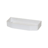 Coast Bathroom SML Commodity Basket White - 250x112x40mm (LxDxH)