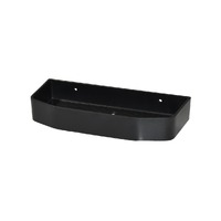 Coast Bathroom SML Commodity Basket Black - 250x112x40mm (LxDxH)