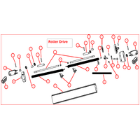 SBE Right Outer End Casting Black