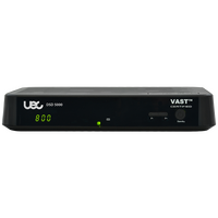 UEC VAST DSD 5000 Dual Tuner PVR 12V/240V Satellite Receiver (Decoder). SKU-1090A