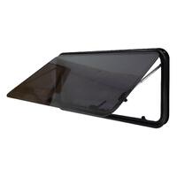 Window EuroVision2 500x1200 Black Frame - EV2 500x1200 Black Frame 4 RC Flat Window with Blind Assembly