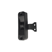 Window WS18F Sliding Window Catch - Black nylon catch/lock