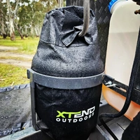 Gas Bottle Cover Black Xtend Outdoors