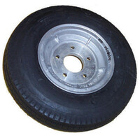 WHEEL HUB MT WITH TYRE 250MM  ALLOY WHEEL