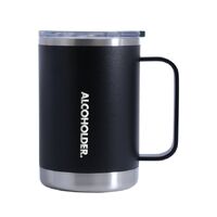 ALCOHDR TANKD MUG WITH HANDLE MATT BLACKE