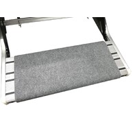 Grey Universal Wrap Around Step Rug for TRA Single &amp; Double Steps