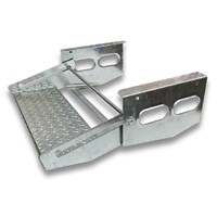 Galvanised steel caravan camper trailer step