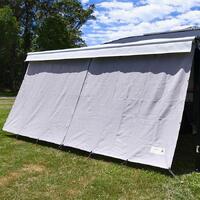 Centre Zip - 10ft Long Shade Wall