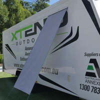 XTEND Fridge Shade 900 x 1900 including 1 metre sail track (Supply Only - No fitting) *